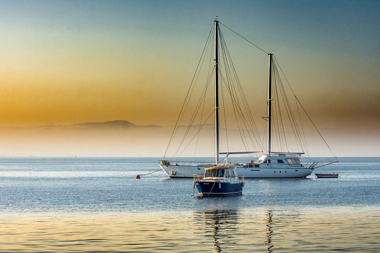 boats, yacht, sea